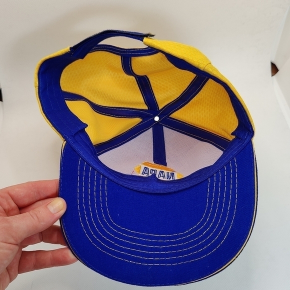 Napa Racing Chase Elliot Cap Blue Yellow Number 9 Adjustable Cotton Blend Hat OS - Picture 8 of 8